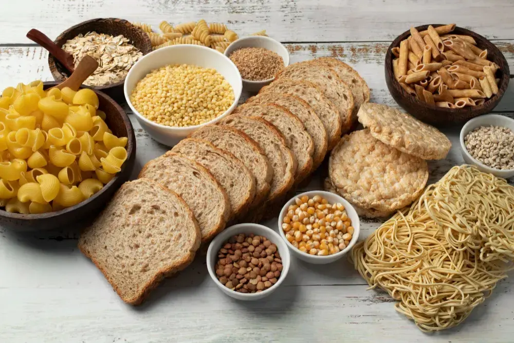 Alimentos com glúten que exigem atenção na alimentação de pessoas com doença celíaca.